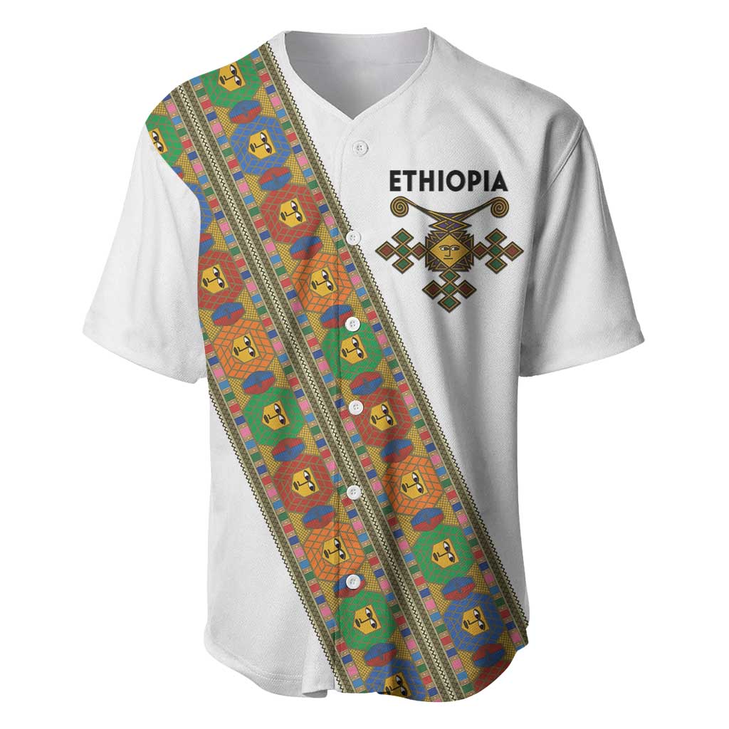 Ethiopia Saba Kemis Baseball Jersey Sash Style