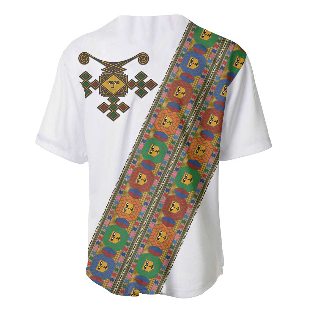 Ethiopia Saba Kemis Baseball Jersey Sash Style