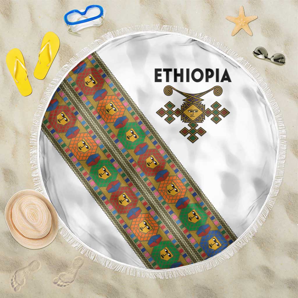Ethiopia Saba Kemis Beach Blanket Sash Style