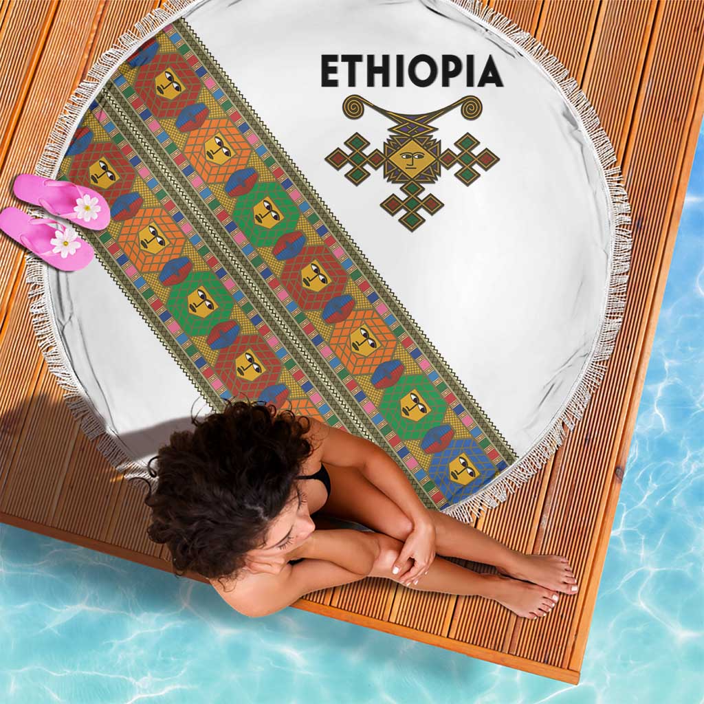 Ethiopia Saba Kemis Beach Blanket Sash Style
