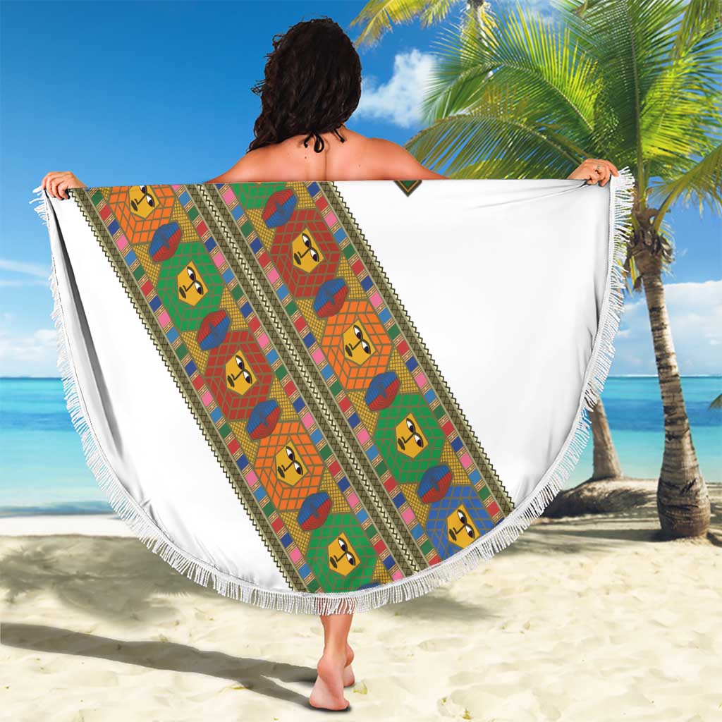 Ethiopia Saba Kemis Beach Blanket Sash Style