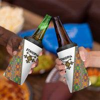 Ethiopia Saba Kemis 4 in 1 Can Cooler Tumbler Sash Style
