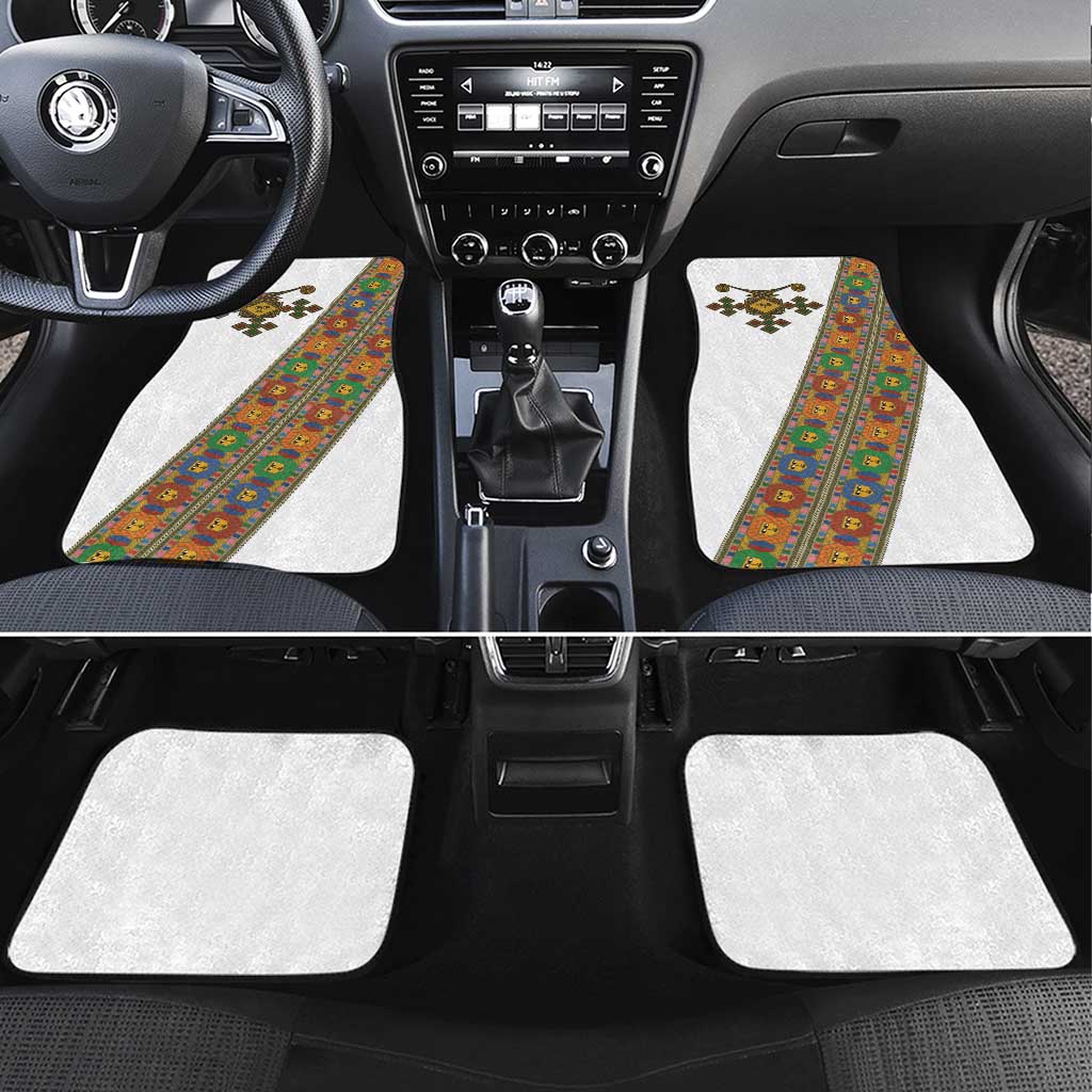 Ethiopia Saba Kemis Car Mats Sash Style