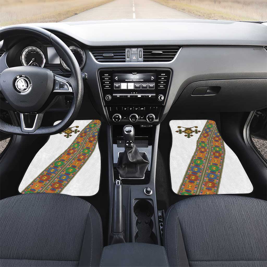 Ethiopia Saba Kemis Car Mats Sash Style
