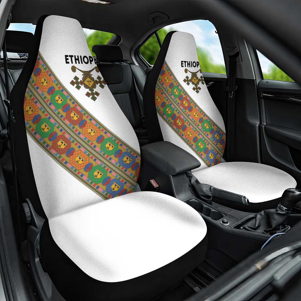 Ethiopia Saba Kemis Car Seat Cover Sash Style