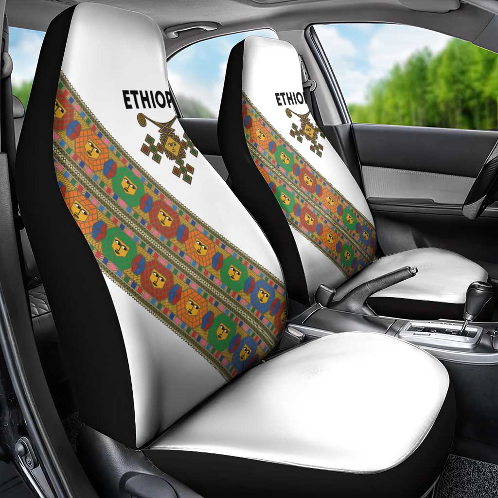 Ethiopia Saba Kemis Car Seat Cover Sash Style