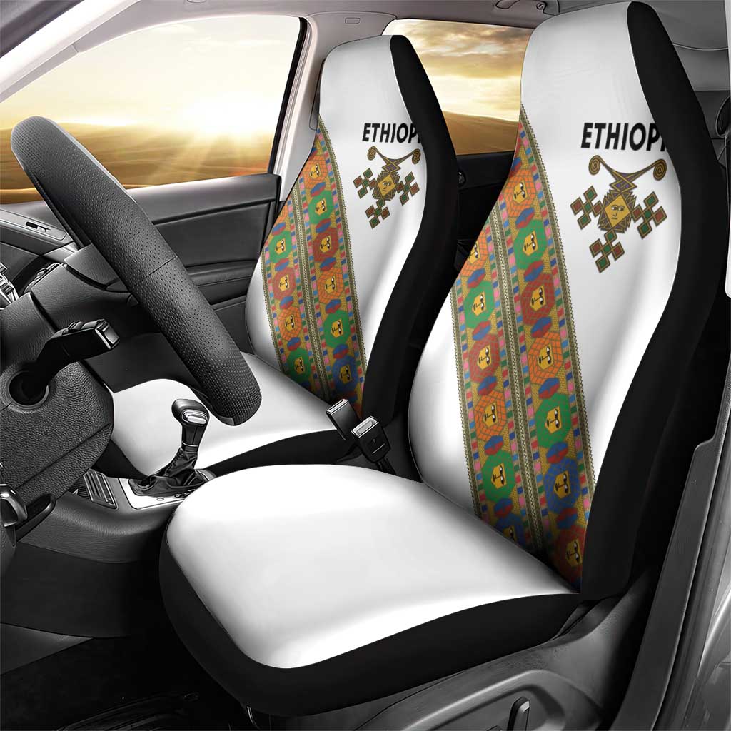 Ethiopia Saba Kemis Car Seat Cover Sash Style