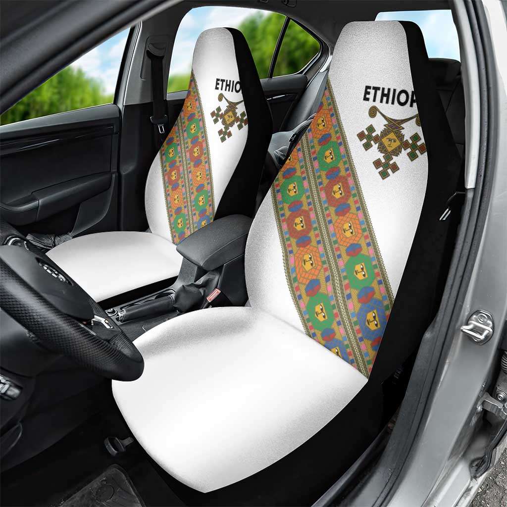 Ethiopia Saba Kemis Car Seat Cover Sash Style