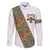 Ethiopia Saba Kemis Family Matching Tank Maxi Dress and Hawaiian Shirt Sash Style