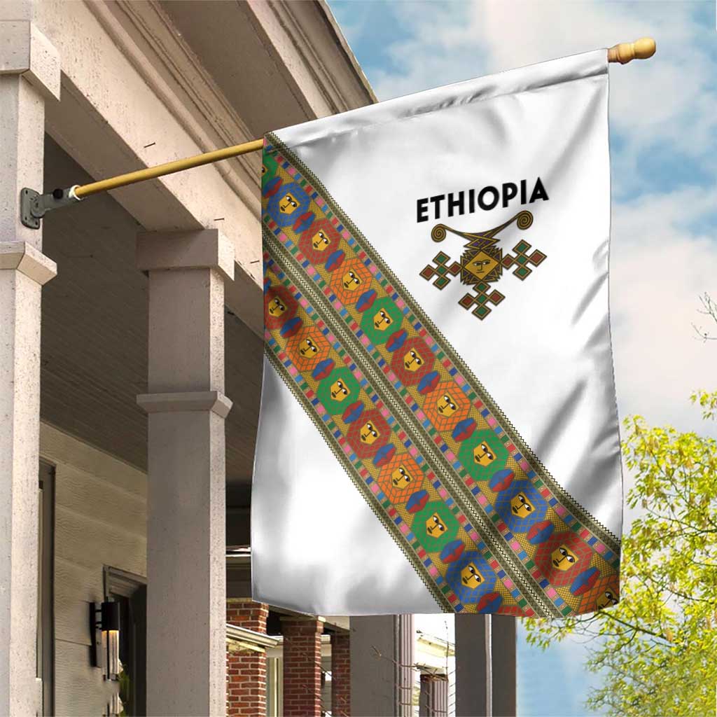 Ethiopia Saba Kemis Garden Flag Sash Style