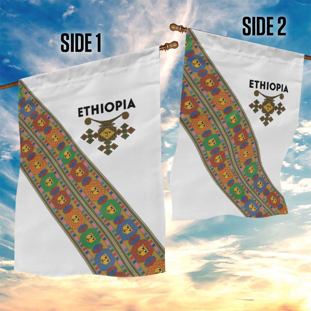 Ethiopia Saba Kemis Garden Flag Sash Style