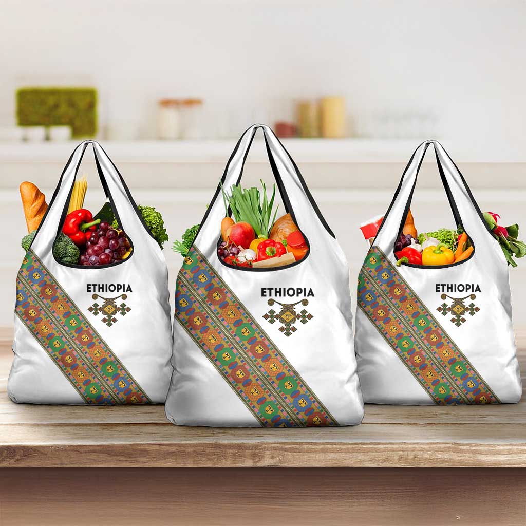 Ethiopia Saba Kemis Grocery Bag Sash Style