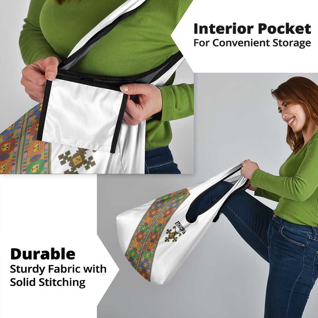 Ethiopia Saba Kemis Grocery Bag Sash Style
