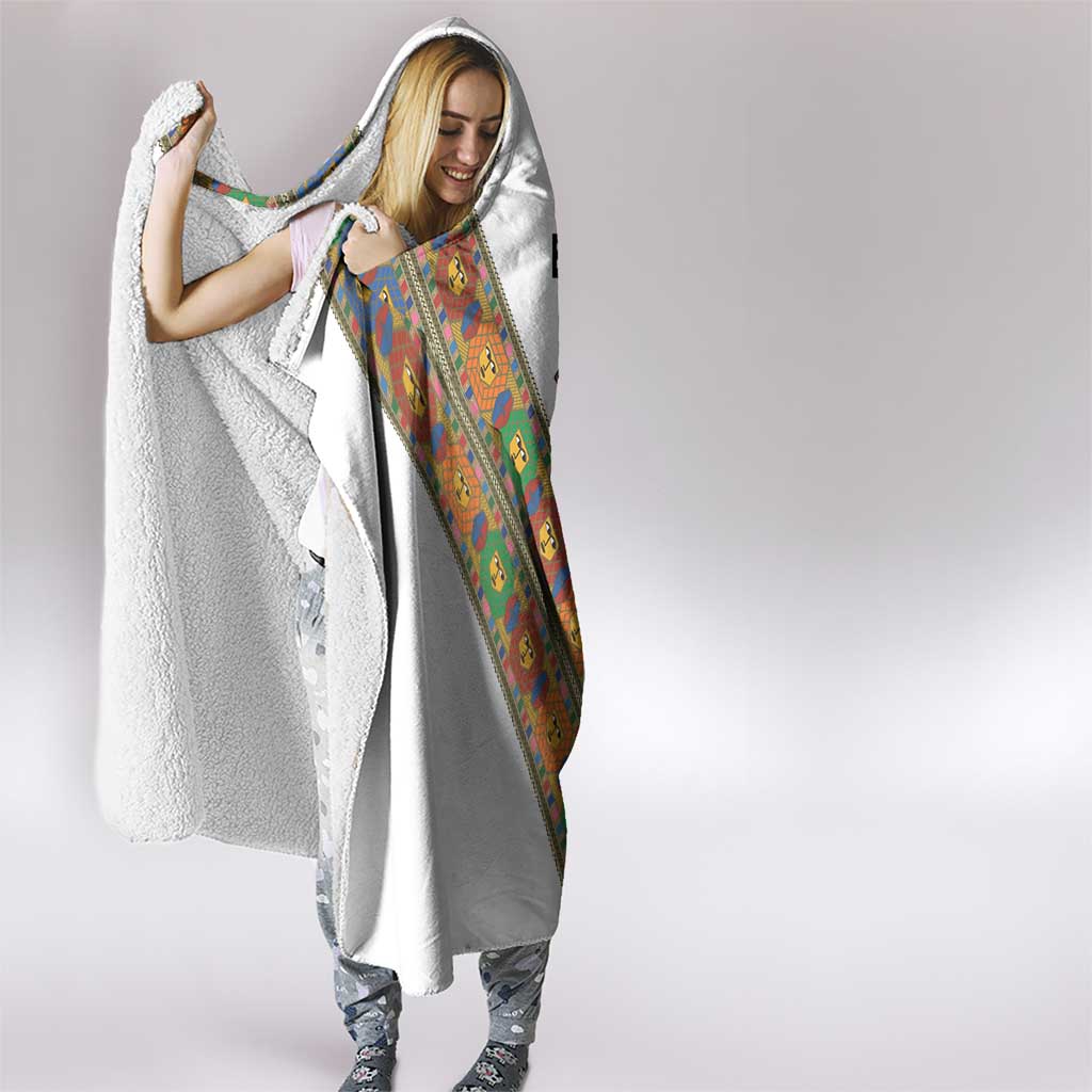 Ethiopia Saba Kemis Hooded Blanket Sash Style