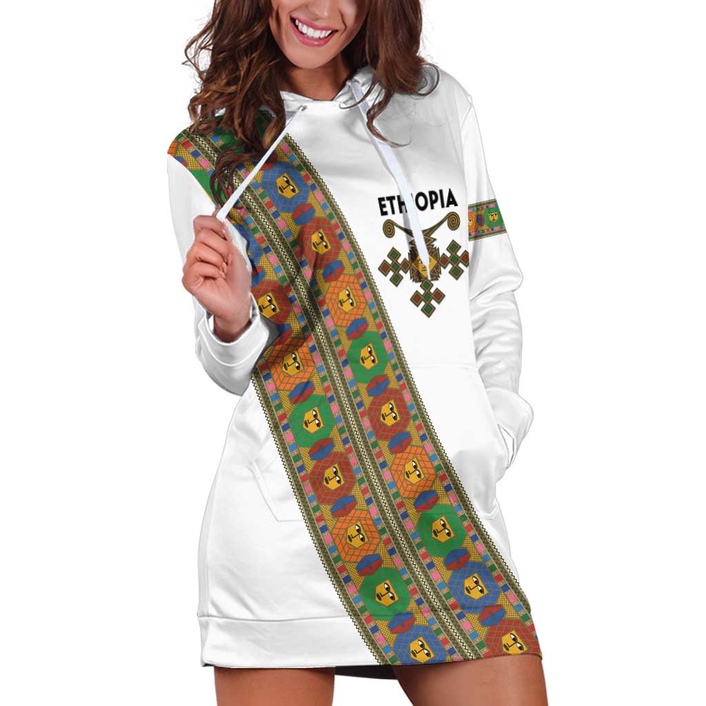 Ethiopia Saba Kemis Hoodie Dress Sash Style