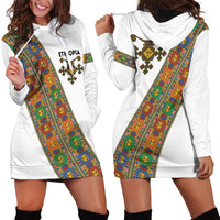 Ethiopia Saba Kemis Hoodie Dress Sash Style