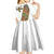 Ethiopia Saba Kemis Kid Short Sleeve Dress Sash Style