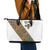 Ethiopia Saba Kemis Leather Tote Bag Sash Style