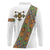 Ethiopia Saba Kemis Long Sleeve Polo Shirt Sash Style