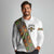 Ethiopia Saba Kemis Long Sleeve Polo Shirt Sash Style