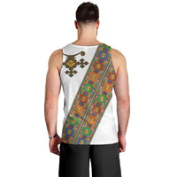 Ethiopia Saba Kemis Men Tank Top Sash Style