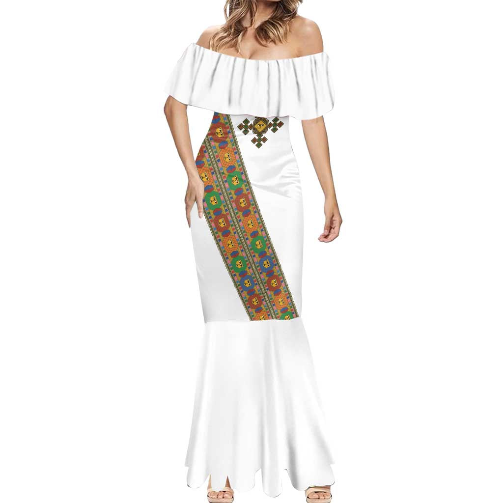 Ethiopia Saba Kemis Mermaid Dress Sash Style