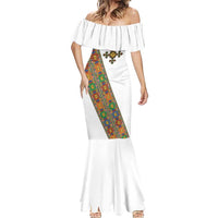 Ethiopia Saba Kemis Mermaid Dress Sash Style