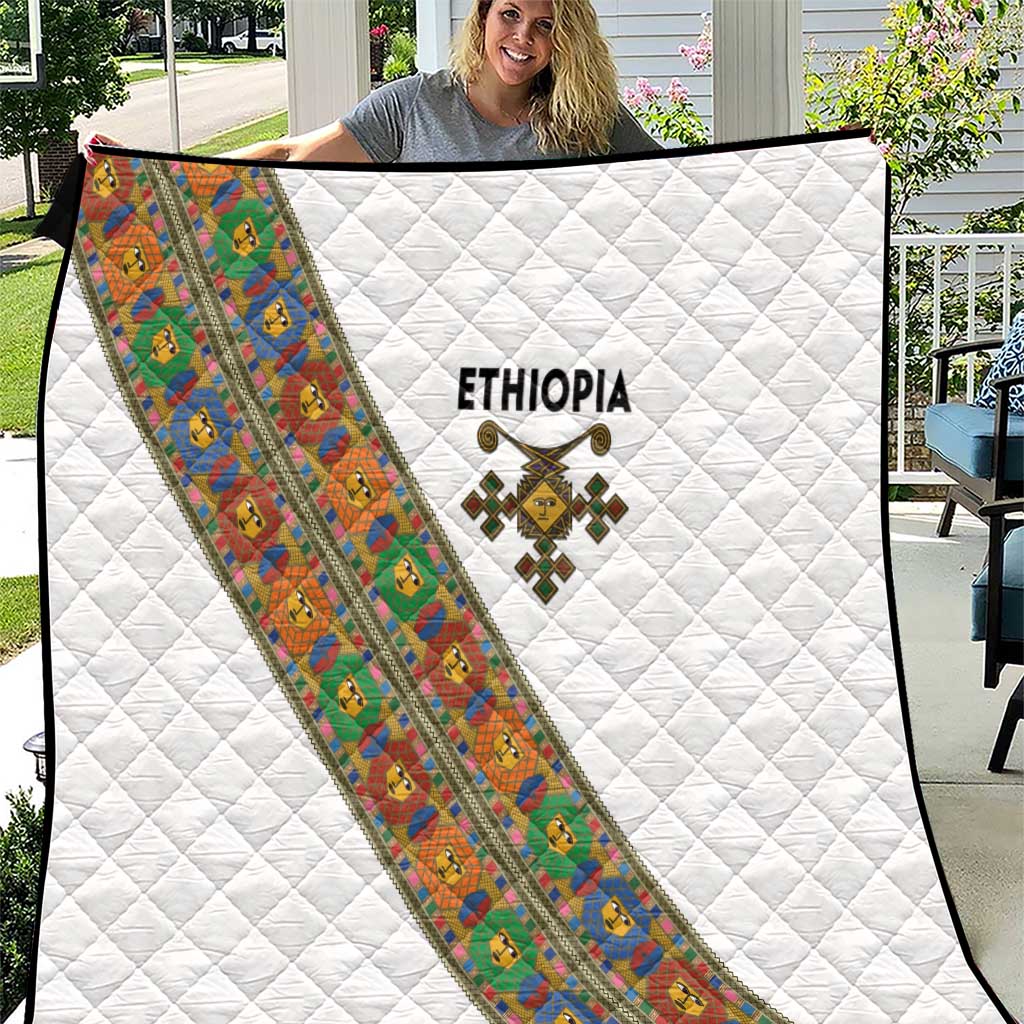 Ethiopia Saba Kemis Quilt Sash Style
