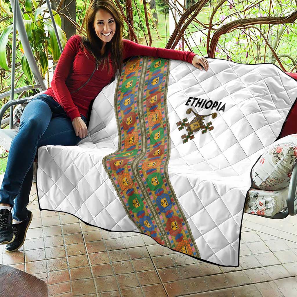 Ethiopia Saba Kemis Quilt Sash Style