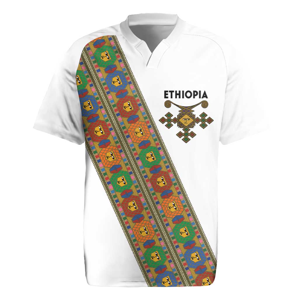 Ethiopia Saba Kemis Rugby Jersey Sash Style