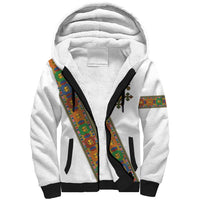 Ethiopia Saba Kemis Sherpa Hoodie Sash Style