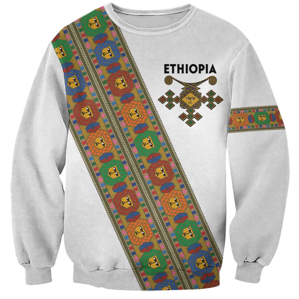 Ethiopia Saba Kemis Sweatshirt Sash Style