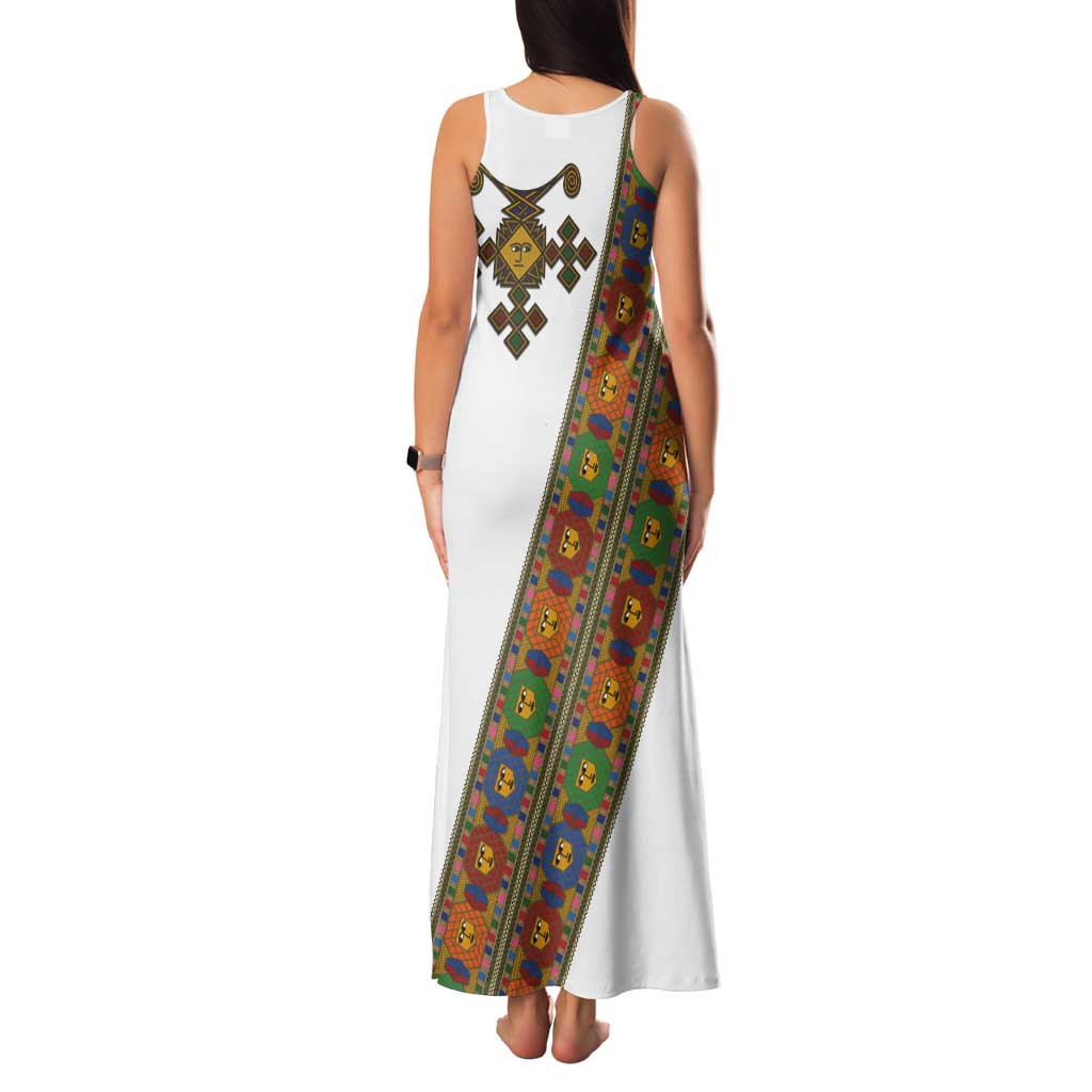Ethiopia Saba Kemis Tank Maxi Dress Sash Style