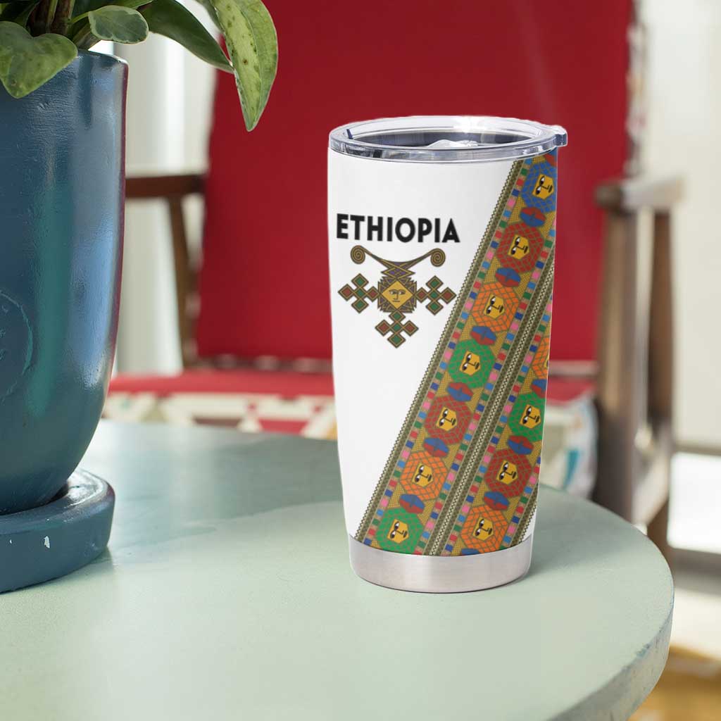 Ethiopia Saba Kemis Tumbler Cup Sash Style