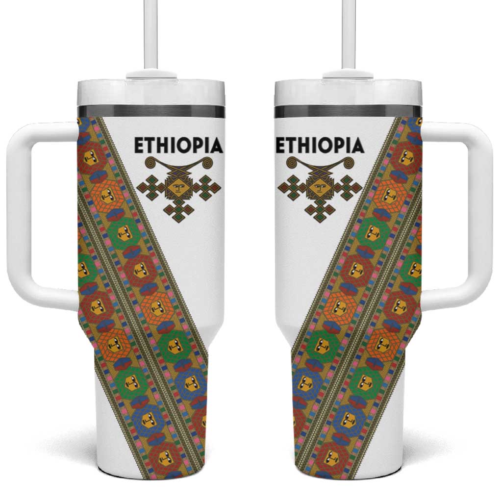 Ethiopia Saba Kemis Tumbler With Handle Sash Style