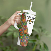 Ethiopia Saba Kemis Tumbler With Handle Sash Style