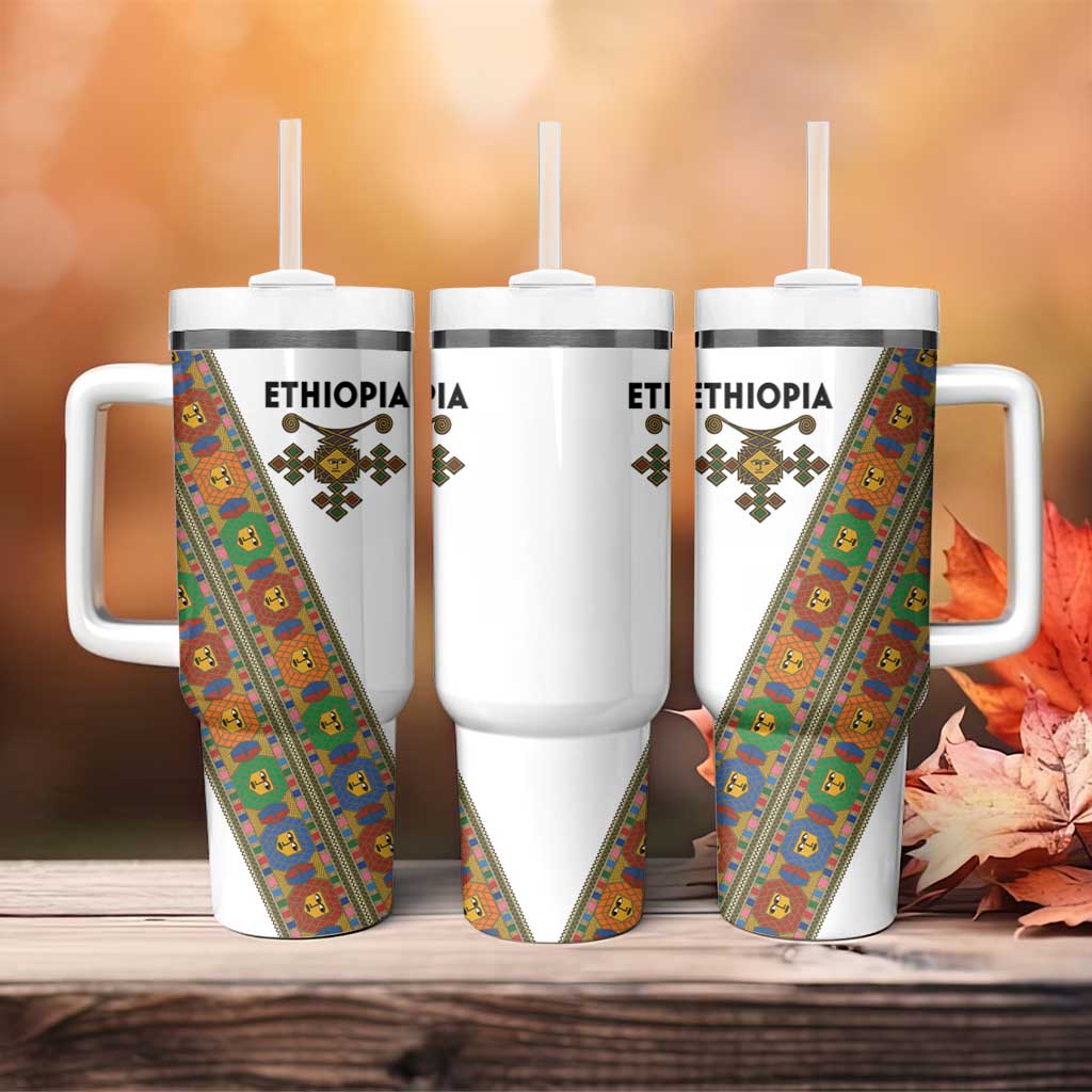 Ethiopia Saba Kemis Tumbler With Handle Sash Style