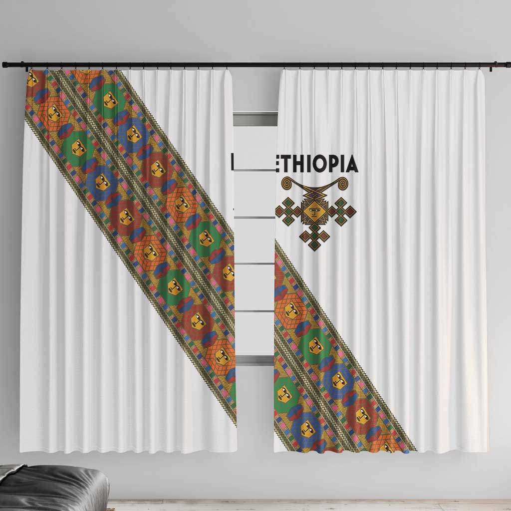 Ethiopia Saba Kemis Window Curtain Sash Style