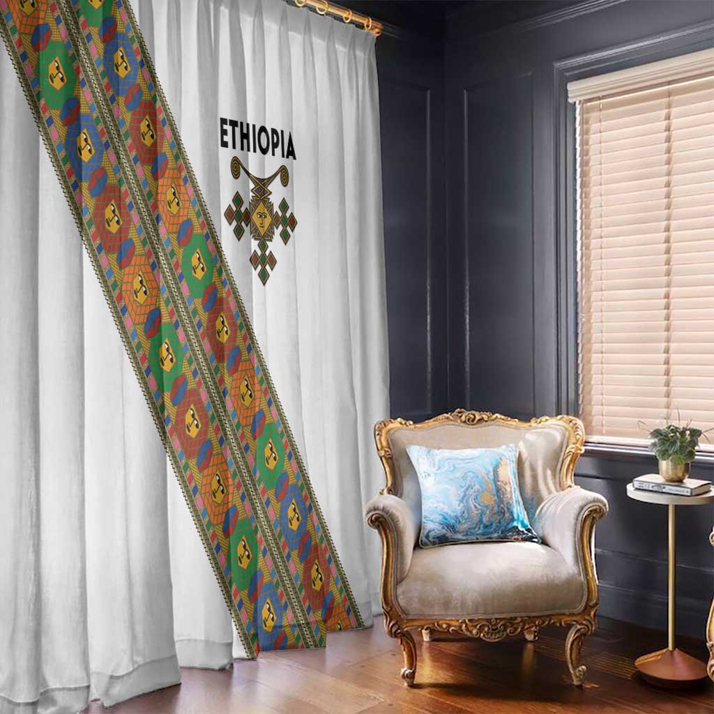 Ethiopia Saba Kemis Window Curtain Sash Style