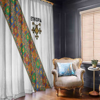 Ethiopia Saba Kemis Window Curtain Sash Style