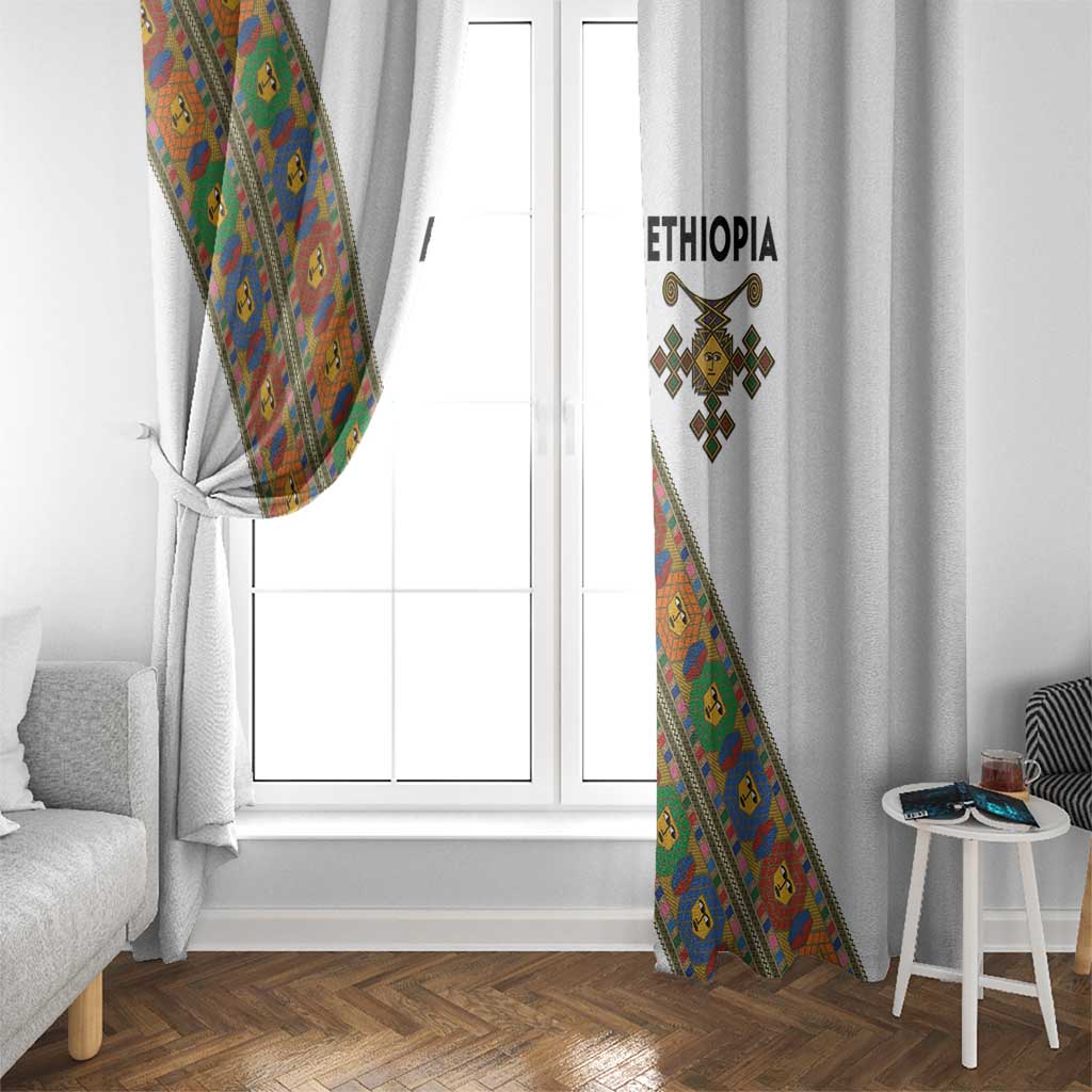 Ethiopia Saba Kemis Window Curtain Sash Style