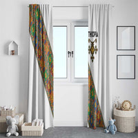 Ethiopia Saba Kemis Window Curtain Sash Style