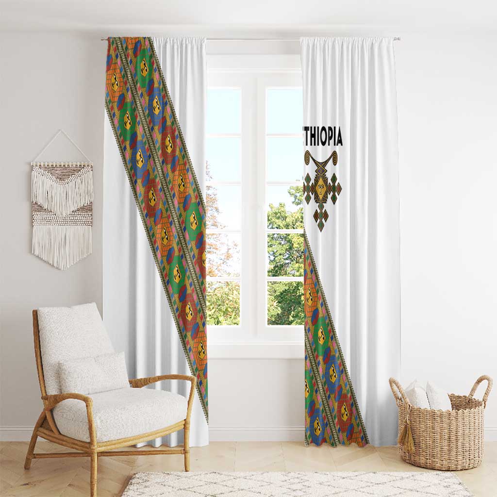 Ethiopia Saba Kemis Window Curtain Sash Style