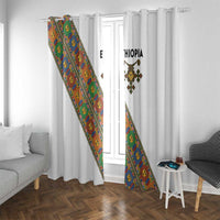 Ethiopia Saba Kemis Window Curtain Sash Style