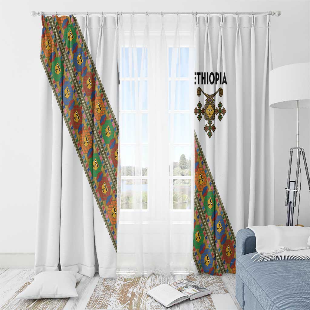 Ethiopia Saba Kemis Window Curtain Sash Style