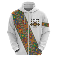 Ethiopia Saba Kemis Zip Hoodie Sash Style