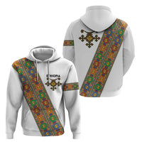 Ethiopia Saba Kemis Zip Hoodie Sash Style