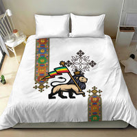 Ethiopia Saba Kemis Bedding Set Ethiopian Cross Lion Of Judah
