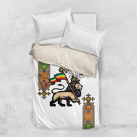 Ethiopia Saba Kemis Bedding Set Ethiopian Cross Lion Of Judah