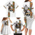 Ethiopia Saba Kemis Family Matching Long Sleeve Bodycon Dress and Hawaiian Shirt Ethiopian Cross Lion Of Judah